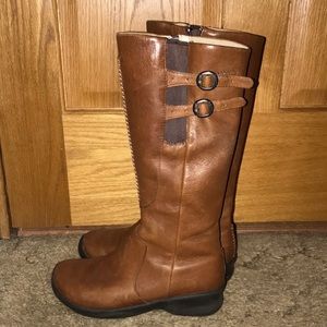 Keen Brown Leather Boots